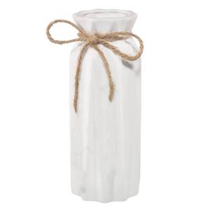 lot 22214 image: White Ceramic Vase-Flower Vase Dried Flower Vase for Modern Home Decor, Fit for Foyer Living Room Fireplace Bedroom Kitchen,Decent Gift, 8.27 H - Retail $16