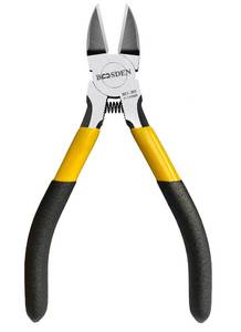 lot 29983 image: BOOSDEN 5 inch Flush Cutter, Dikes Wire Cutter for Crafting Electrical Jewelry Making, Ultra Sharp Wire Clippers - Retail $8