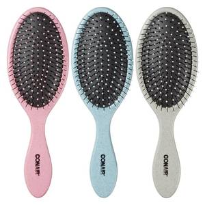 lot 29998 image: Conair Detangling Hair Brush Set 3 Pack, Use Wet and Dry, Ideal for All Hair Types, Detangling Brushes for women and girls, gifts for her, Glitter Silver, Blue, Pink - Retail $11
