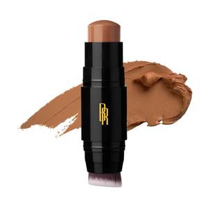 lot 30003 image: Black Radiance Color Perfect Foundation Stick with Soft Brush Applicator Duo Buildable, Blendable Versatile Pigment-Rich Formula - Cocoa Bean - Retail $9