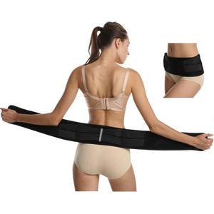 lot 30033 image: SUNFATT Sacroiliac SI Joint Belt for Women,Hip Brace for Women and Men Pain Relief & Stabilization,Plus Size Lower Back Support for Sciatica,Pelvis,SI Joint & Hip Pain (Fits Hip 43-57) - Retail $23
