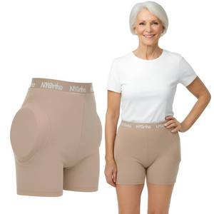lot 30070 image: NYOrtho Hip Protector Unisex Low Profile Fall Absorption Shorts Padded Hip Pads for Elderly Fracture & Injury Prevention Crash Pants Breathable Protective Shorts-Medium - Retail $40