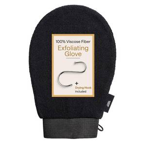lot 31763 image: Korean Exfoliating Glove for Shower Deep Body Scrubber & Face Exfoliator Shower Gloves Tan Remover Washcloth, Smooth Skin & Body Exfoliating Mitt Loofah Wash Cloth Alternative - Retail $4