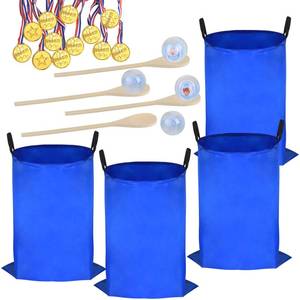 lot 45145 image: YUBAIHUI Outdoor Games, Potato Sack Race Bags, Baby Shower Games Funny Activities - Funniest Baby Shower Game Ever, Ice Breakers for Boy or Girl