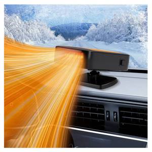lot 45156 image: 2026 New Upgraded Portable Car Heater for Vehicle, 12V Car Heater Portable Plugs into Cigarette Lighter, Portable Heater for Car, 360° Rotatable Car Defroster Windshield Heater (1)