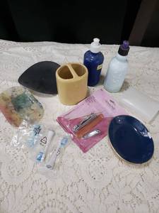 lot 12 image: Complete Nail Care Bundle with Manicure Tools and Grosche Glass Item