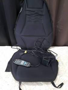 lot 20 image: Soleus Electric Lumbar Back Massage Cushion with Remote Control