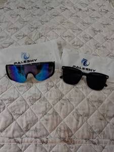 lot 94 image: PALESHY Sunglasses Set - Sport Goggles and Classic Frame
