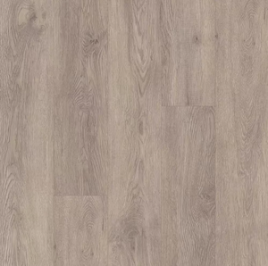 lot 11 image: Gray Oak Wood Effect Luxury Vinyl Plank Flooring - Retail $36
