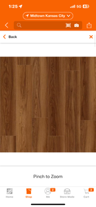 lot 17 image: Home Decorators Collection Chamblee Tuck Walnut Laminate Wood Flooring Planks - Retail $32