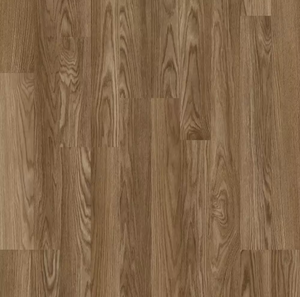 lot 18 image: TrafficMaster Kellum Valley Oak Gunstock Wood Laminate Flooring Planks - Retail $23