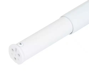 lot 22 image: White Wall-Mounted Closet Rod - Retail $25