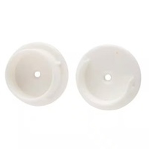 lot 31 image: EverBilt Plastic Pole Sockets with Screws Hardware Set - Retail $3