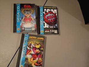lot 1013 image: Sega CD Games