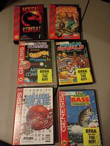 lot 1016 image: Vintage Sega Games