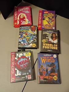 lot 1017 image: Vintage Sega Games
