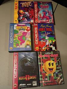 lot 1018 image: Vintage Sega Games