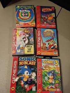 lot 1020 image: Vintage Sega Games