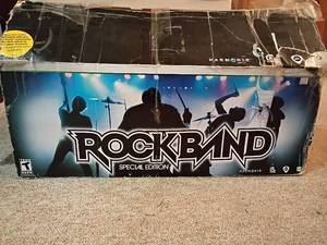 lot 1024 image: XBOX 360 Rock Band Special Edition