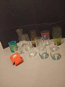 lot 1110 image: Various Drinking Glasses