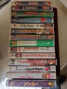 lot 1248 image: VHS Movies. Warner Brothers and More