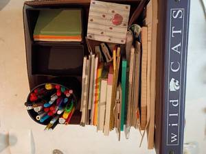 lot 1262 image: Note Pads, Pencils, Pens and More