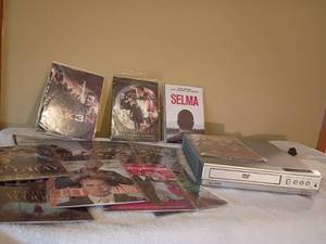 lot 1273 image: DVD CD Player with Movies