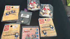 lot 1401 image: Goody Little Doll Hair Accessories Collection with Bear Ponytail Holders
