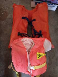 lot 2004 image: 2ea Children size safety life vest