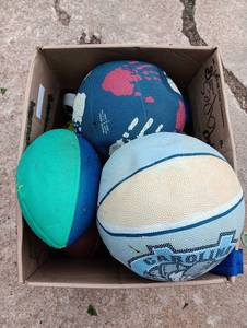 lot 2032 image: Box of Balls