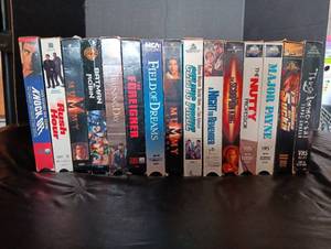 lot 2044 image: VHS movies
