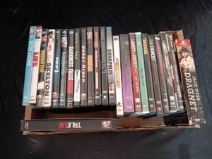 lot 2046 image: DVDS and 1 VHS