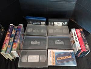 lot 2048 image: VHS tapes
