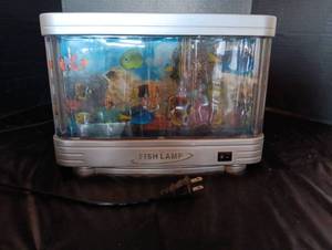 lot 2067 image: Fish lamp