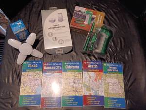 lot 2203 image: Home accessories and maps