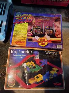 lot 2234 image: Big Ladder Construction Set and Super Slap Hockey