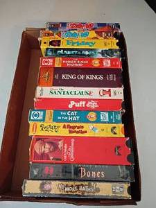 lot 2240 image: VHS Tapes