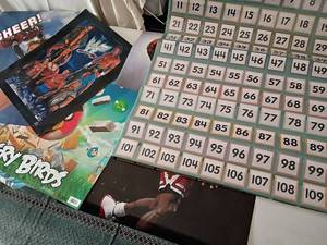 lot 2243 image: Various Posters.  Michael Jordan, Looney Toons, WWF, Angry Birds, Numbers and More