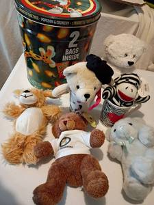 lot 2255 image: Stuffed Bears, Cheetos Tin and More