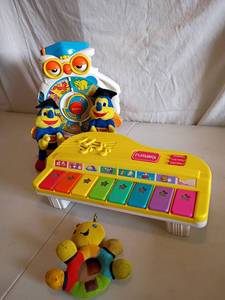 lot 2303 image: Whoo Says See n Say, Playskool Piano and More