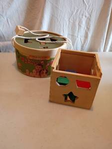lot 2306 image: Wooden Blocks and Wooden Shapes