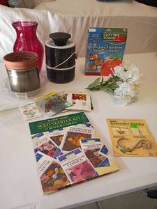 lot 2337 image: Vases, Garden Pots, Seeds, Bug Zapper and Giant Tree Tomato