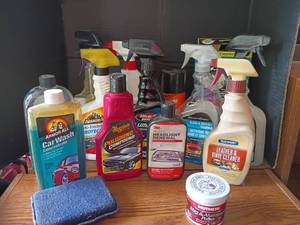 lot 2404 image: Car Washing Product.  Used