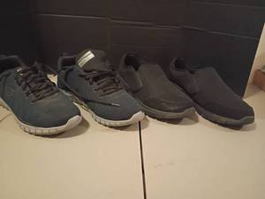 lot 1065 image: Mens Skechers and Champion Shoes.  Size 13