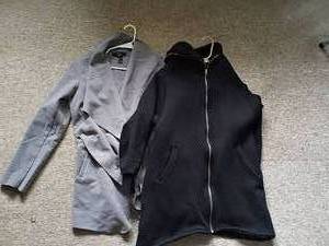 lot 1080 image: 2 Forever 21 Coat and Jacket.   Size Sm