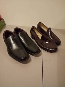 lot 1365 image: Mens Dress Shoes.  13 and 13.5