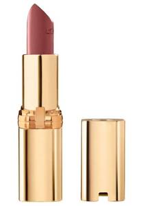 lot 62783 image: LOreal Paris Colour Riche Satin Lipstick for Moisturized Lips,Lip Makeup with Argan Oil and Vitamin E,Worth It Medium,0.13 Oz - Retail $8