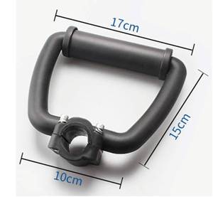 lot 62811 image: Universal Loop Handle Bar Mounting Hardware Kit Weed Eater Trimmer Handle Bar Handlebar Trimmer Replacement Handle Bar Handlebar for Trimmer Garden Lawn Cutter (Style 2) - Retail $10