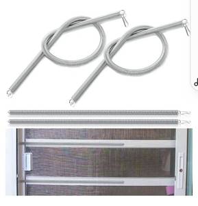 lot 62842 image: 4 Pcs 19.7 x 0.35, 0.31 Extension Spring Steel Dual Hook Construction Tension Springs with Hook Ends for Machinery Repair Industrial Screen Door Spring - Retail $16