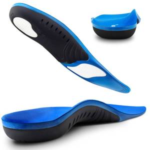 lot 62846 image: Plantar Fasciitis Insoles, High Arch Support Shoe Inserts Men Women, Orthotics Gel Running Insoles for Flat Feet - Arch Pain - Pronation - Metatarsalgia Pain Relief Heavy Duty Support(Trim to Fit), Large - Retail $13